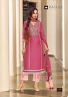 Imperial By Kadlee Chanderi Viscose Kurti With Bottom Dupatta Wholesale Market In Surat
